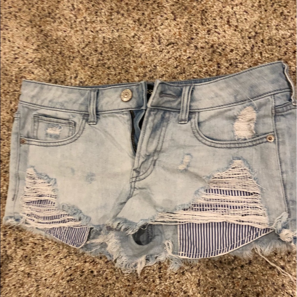 Express jean shorts